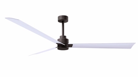 Alessandra 72"Ceiling Fan Textured Bronze medium size fans for home ventilation