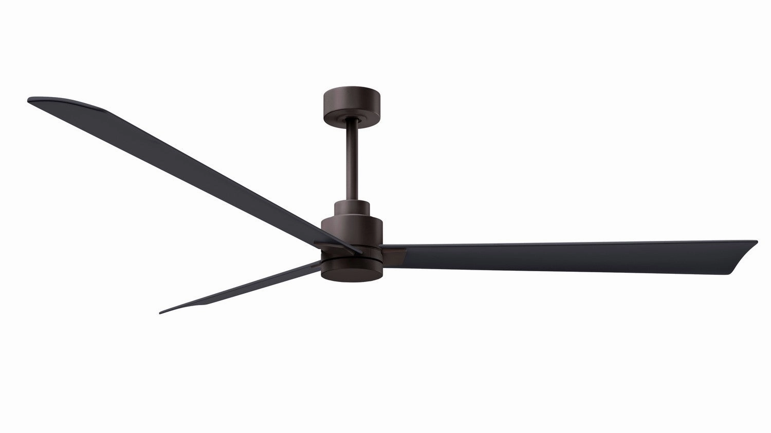 Alessandra 72"Ceiling Fan Textured Bronze medium size fans for home ventilation