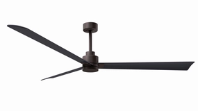 Alessandra 72"Ceiling Fan Textured Bronze medium size fans for home ventilation
