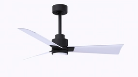 Alessandra - LK 42"Ceiling Fan Matte Black best small fans for home and travel