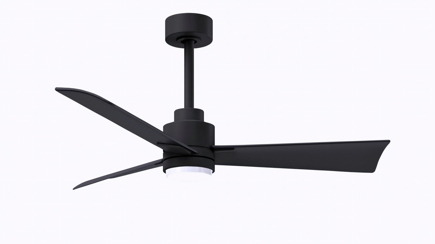 Alessandra - LK 42"Ceiling Fan Matte Black best small fans for home and travel