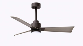 Alessandra - LK 42"Ceiling Fan Textured Bronze best small fans for home and travel