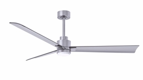 Alessandra - LK 56"Ceiling Fan Brushed Nickel energy-efficient medium fans with remote