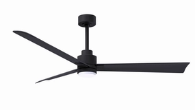 Alessandra - LK 56"Ceiling Fan Matte Black affordable medium fans for summer