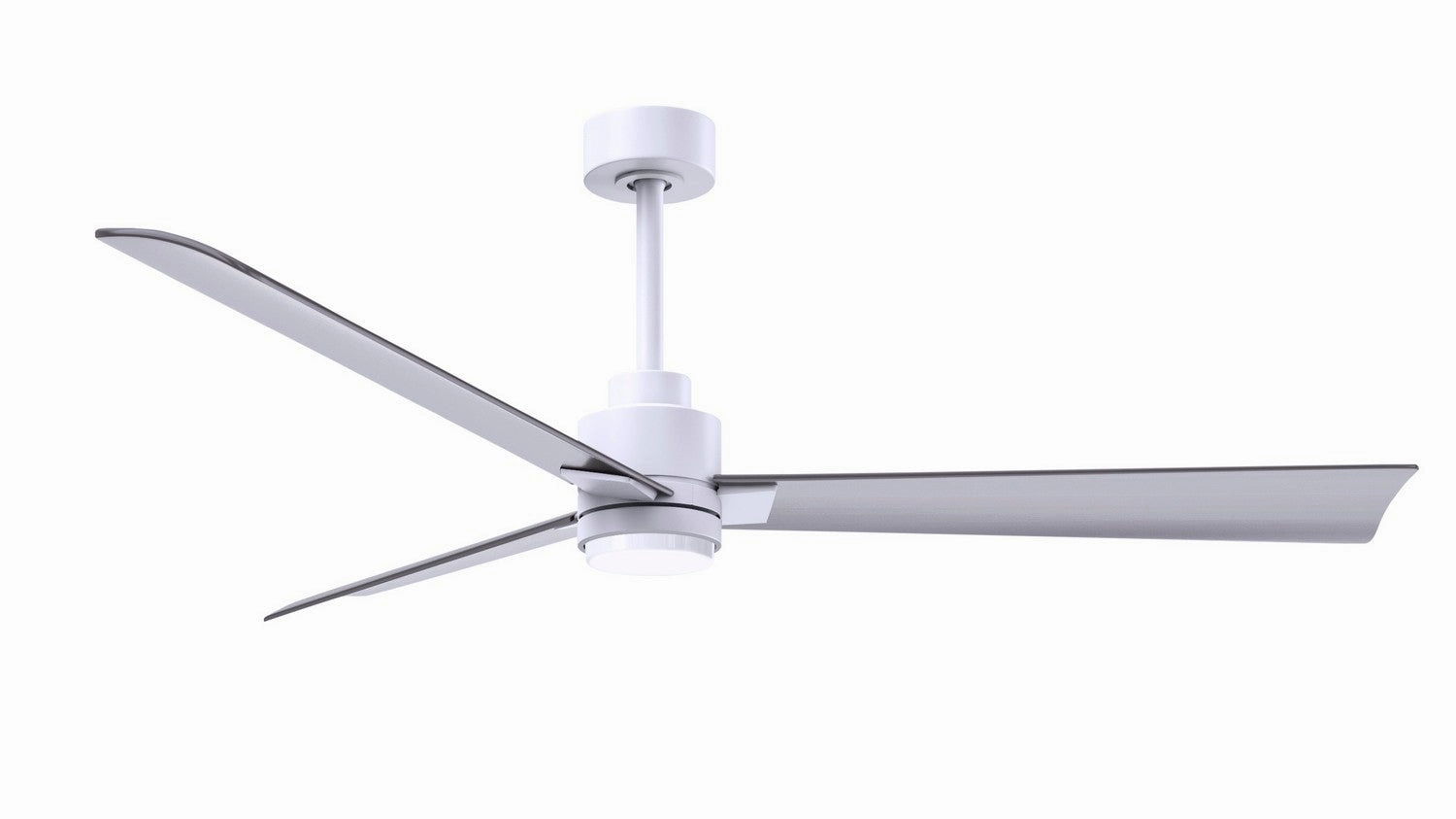Alessandra - LK 56"Ceiling Fan Matte White quiet medium fans for living room use