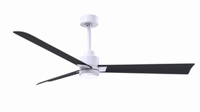 Alessandra - LK 56"Ceiling Fan Matte White portable medium fans with handle design