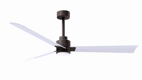 Alessandra - LK 56"Ceiling Fan Textured Bronze affordable medium fans for summer