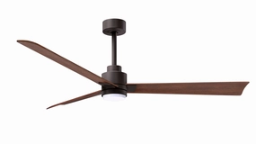 Alessandra - LK 56"Ceiling Fan Textured Bronze portable medium fans with handle design