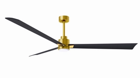 Alessandra - LK 72"Ceiling Fan Brushed Brass oscillating medium fans with strong airflow