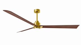 Alessandra - LK 72"Ceiling Fan Brushed Brass oscillating medium fans with strong airflow