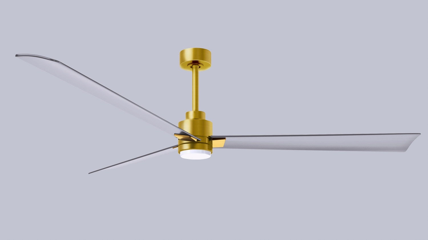 Alessandra - LK 72"Ceiling Fan Brushed Brass
