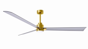 Alessandra - LK 72"Ceiling Fan Brushed Brass modern medium fans for everyday cooling