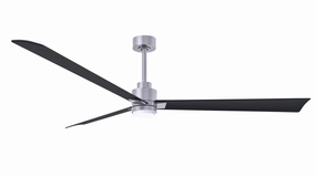 Alessandra - LK 72"Ceiling Fan Brushed Nickel affordable medium fans for summer