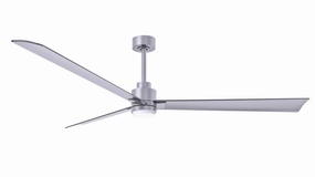 Alessandra - LK 72"Ceiling Fan Brushed Nickel oscillating medium fans with strong airflow