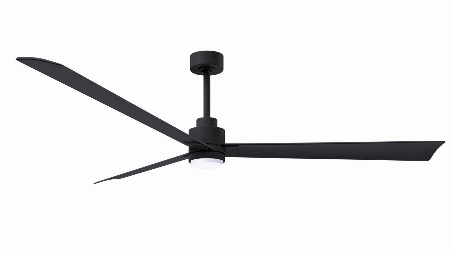 Alessandra - LK 72"Ceiling Fan Matte Black versatile medium fans for any space