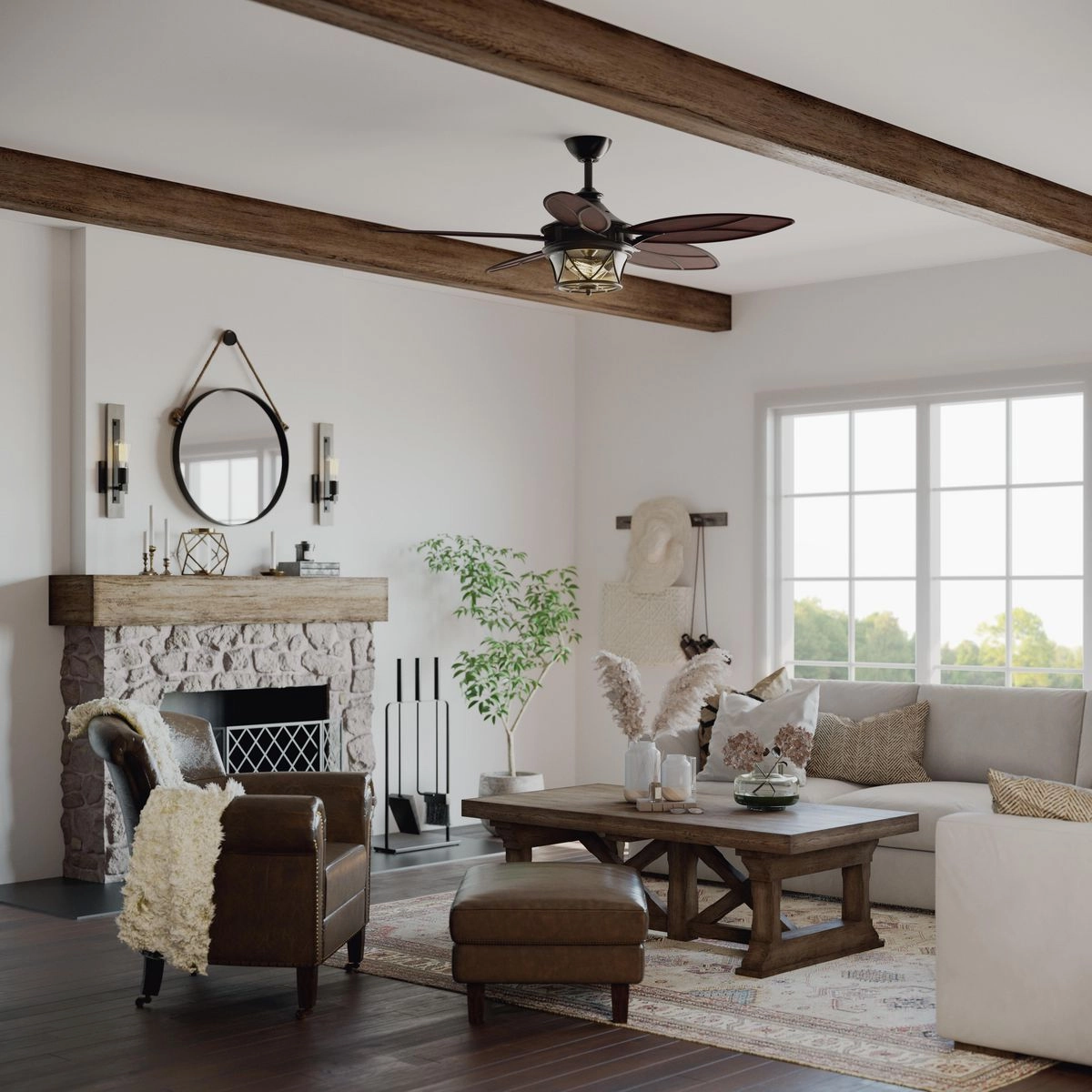 Alfresco 54"Ceiling Fan Architectural Bronze