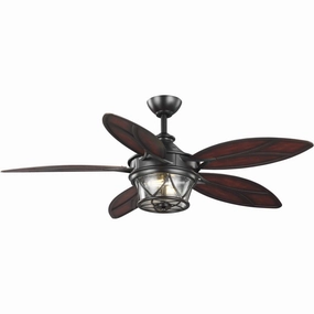 Alfresco 54"Ceiling Fan Architectural Bronze home cooling fans in medium size