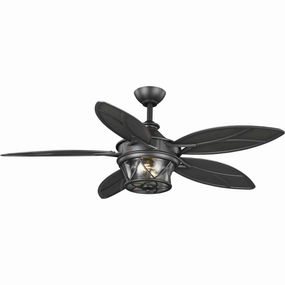 Alfresco 54"Ceiling Fan Blistered Iron oscillating medium fans with strong airflow