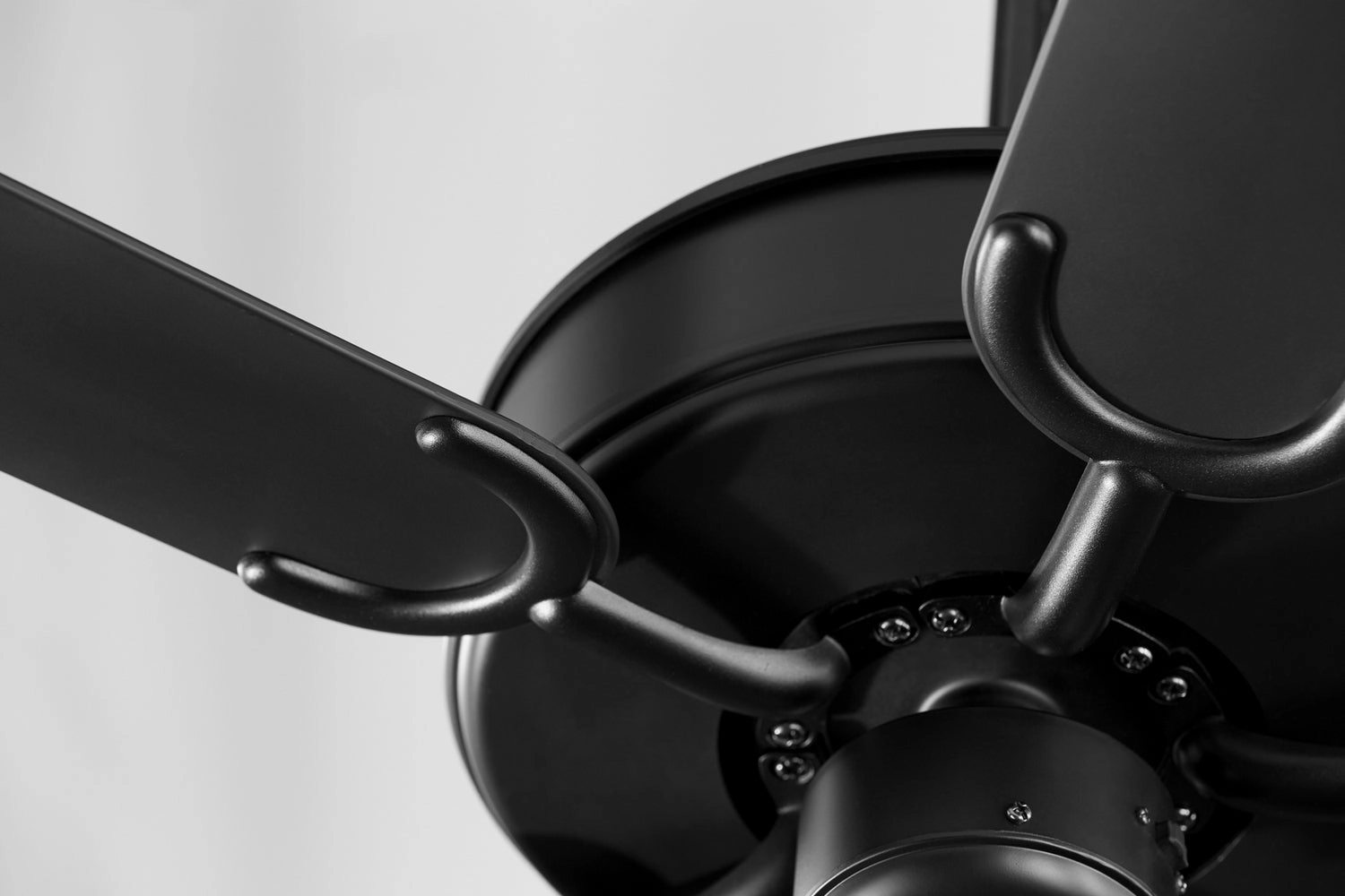 All-Weather Allure 52"Patio Fan Textured Black