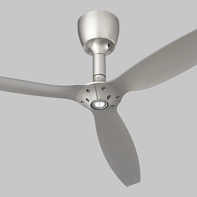 Alpha 60"Ceiling Fan Satin Nickel stylish medium fans for contemporary homes