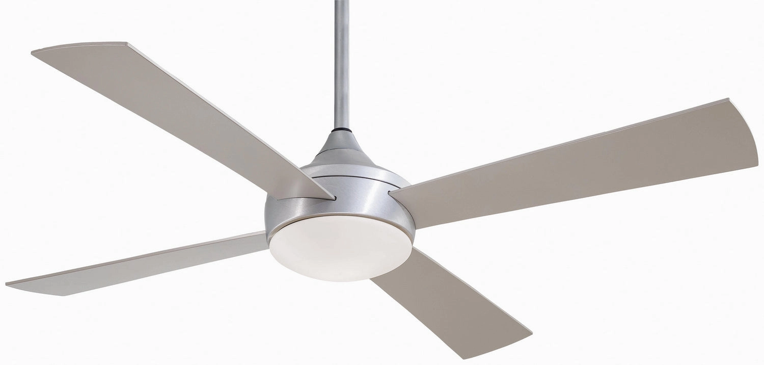 Aluma Wet Led 52"Ceiling Fan Brushed Aluminum