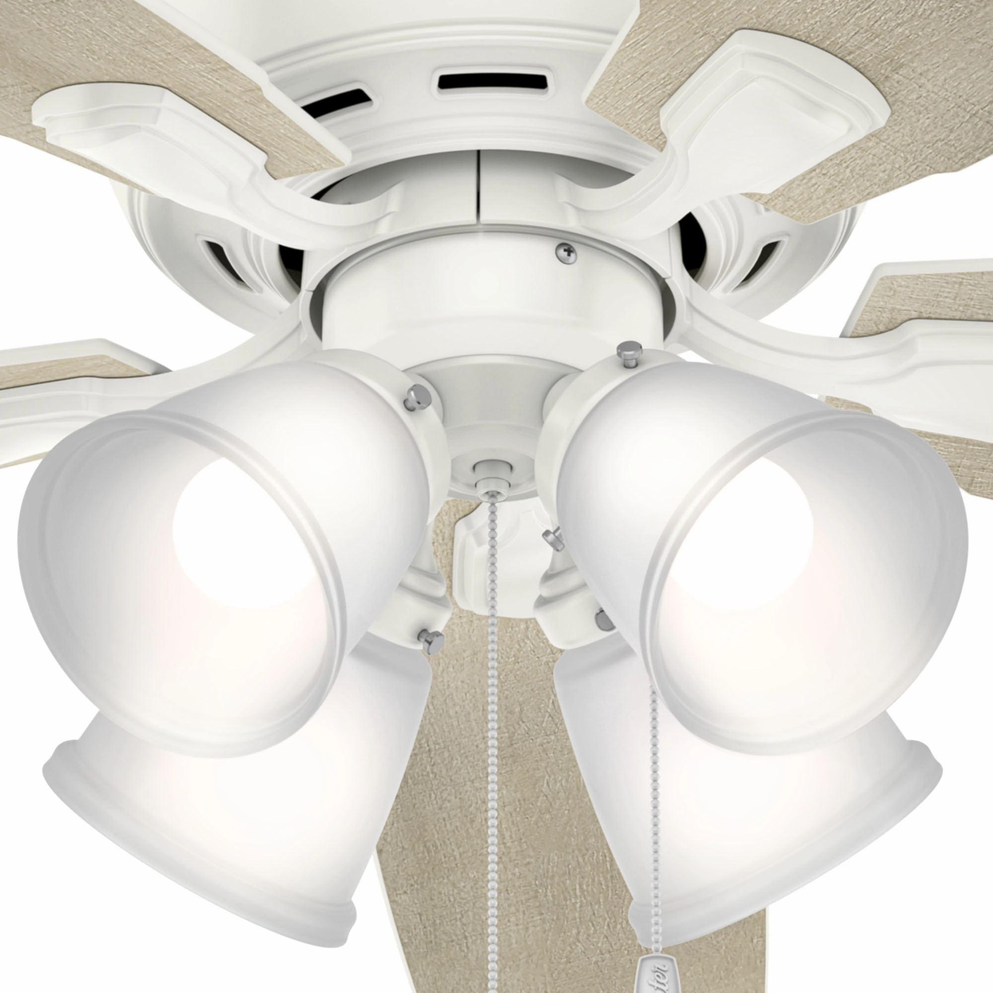 Amberlin 52"Ceiling Fan Fresh White