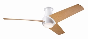 Ambit Flush DC 56"  Ceiling Fan compact medium fans for desks and counters