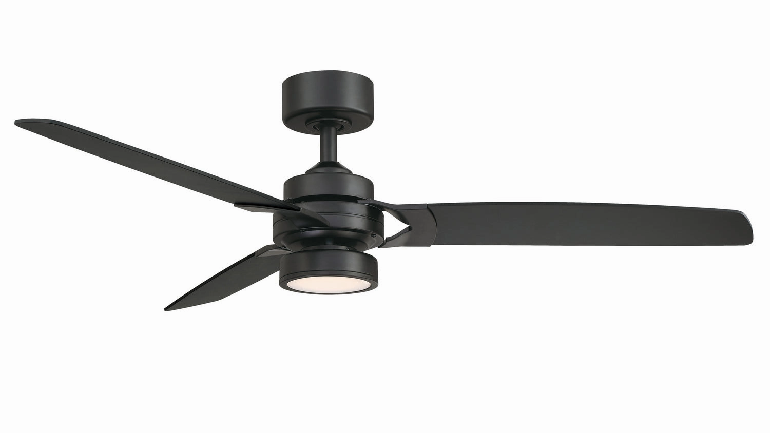Amped 52" Ceiling Fan in Matte White compact indoor fans for apartment use