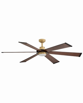 Andros 64"Ceiling Fan Heritage Brass versatile medium fans for any space