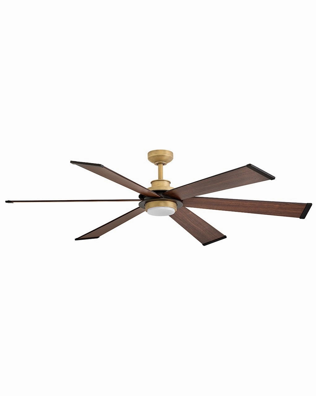 Andros 64"Ceiling Fan Heritage Brass versatile medium fans for any space