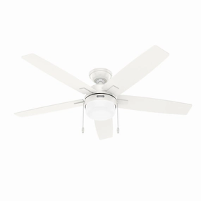 Anisten 52"Ceiling Fan Fresh White medium size fans for home ventilation