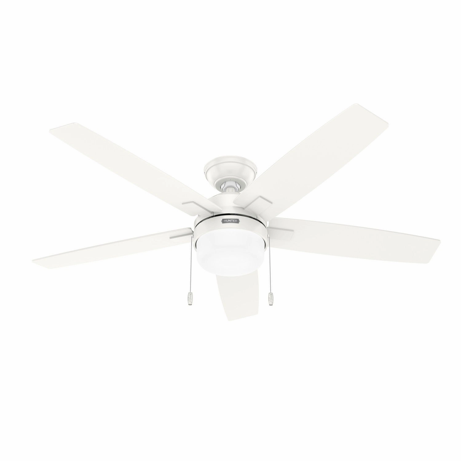 Anisten 52"Ceiling Fan Fresh White medium size fans for home ventilation