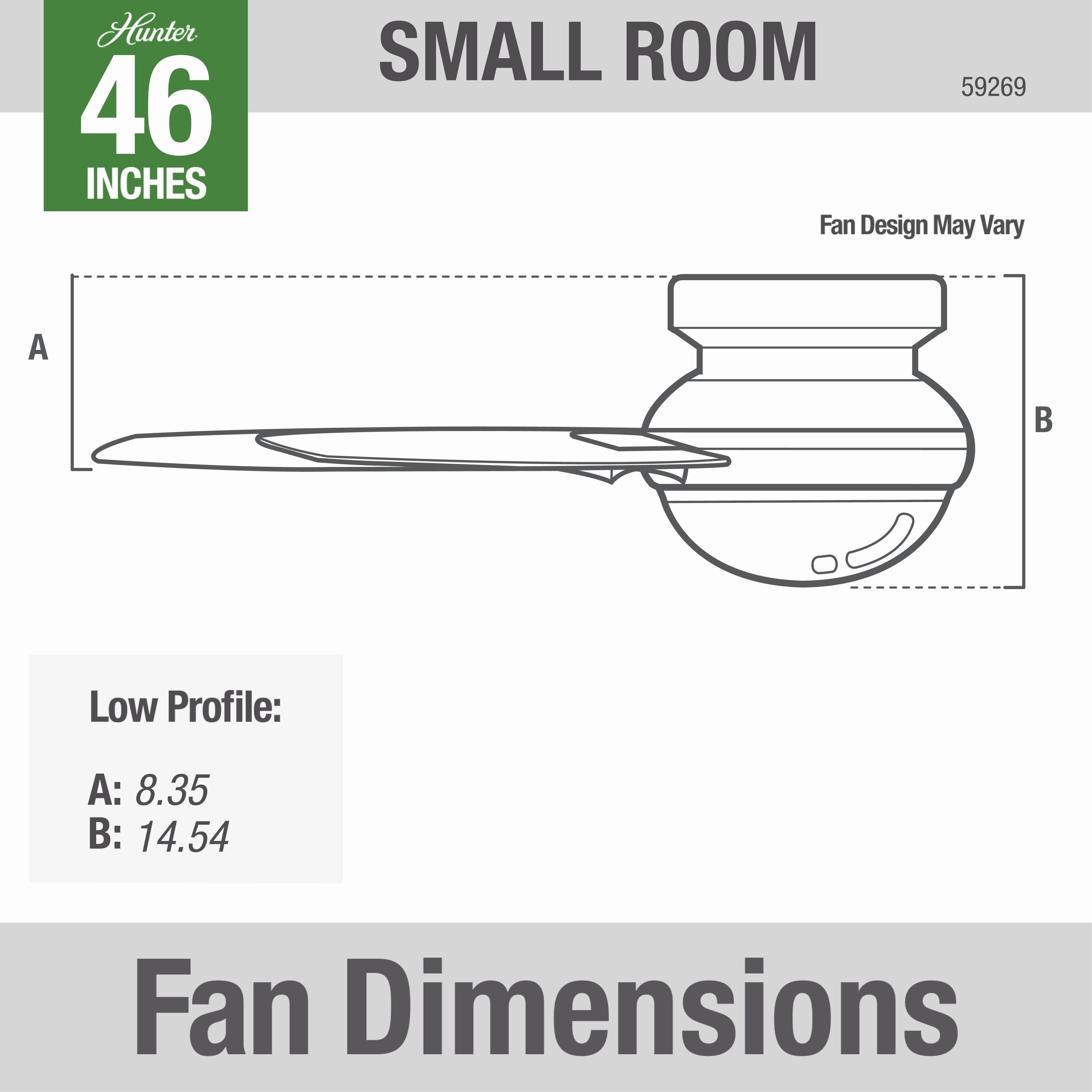 Anslee 46"Ceiling Fan Fresh White