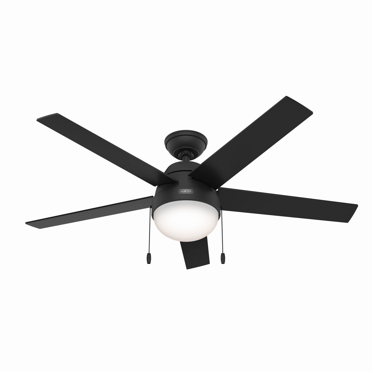 Anslee 52"Ceiling Fan Matte Black mini handheld fan for personal travel use