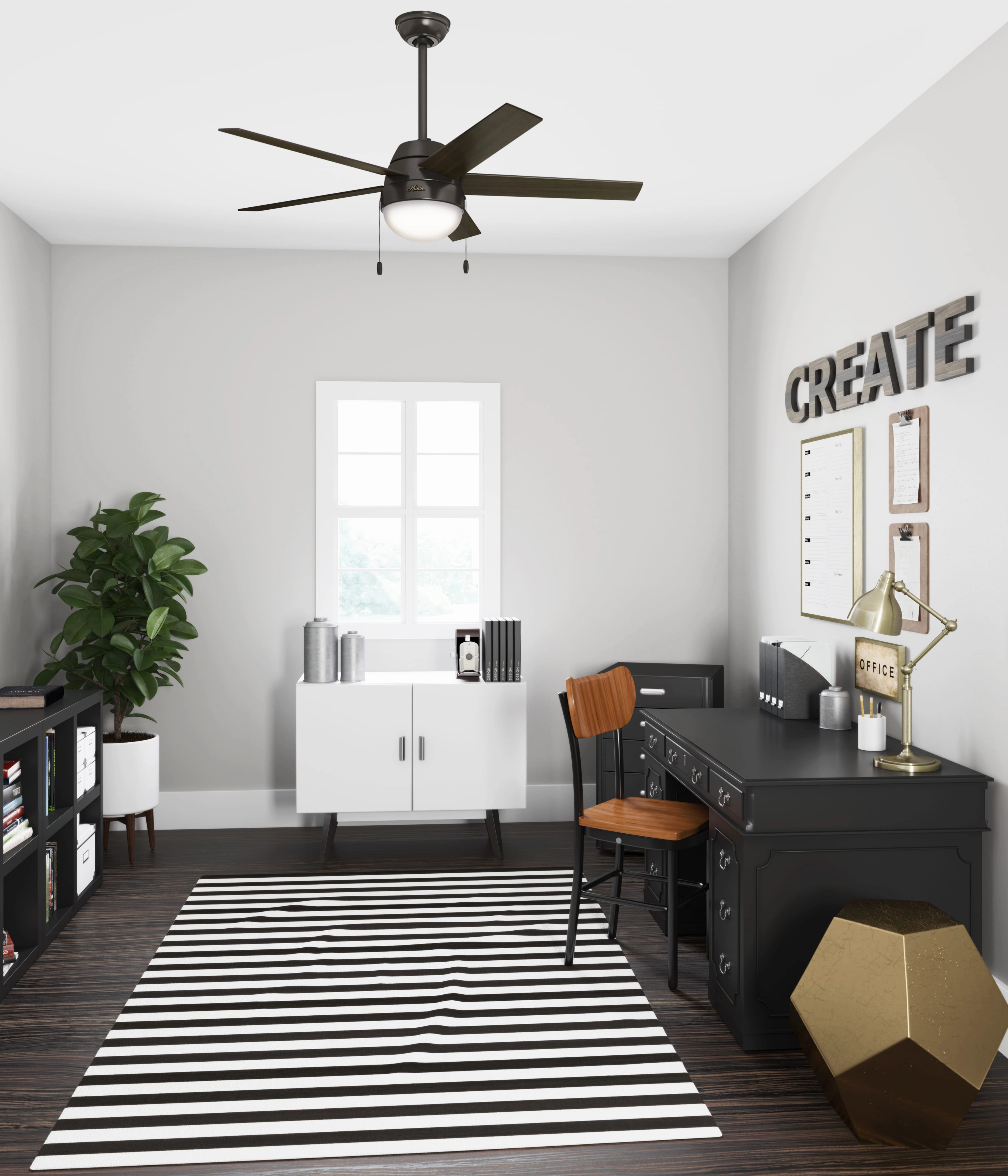 Anslee 52"Ceiling Fan Premier Bronze