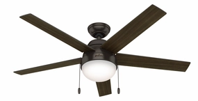 Anslee 52"Ceiling Fan Premier Bronze medium size fans for home ventilation