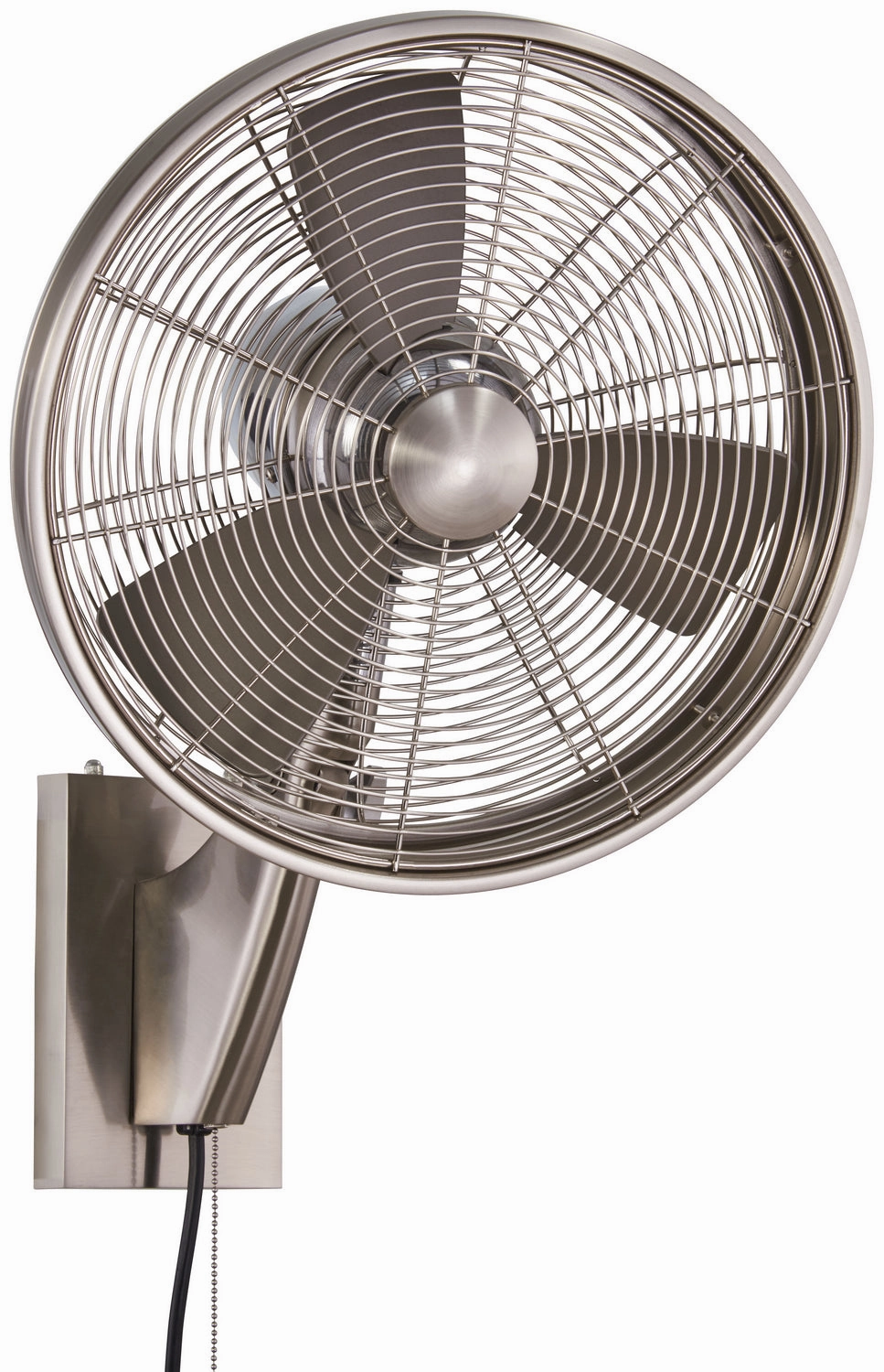 Anywhere 15" Indoor/Outdoor Fan Brushed Nickel compact small fans for bedrooms