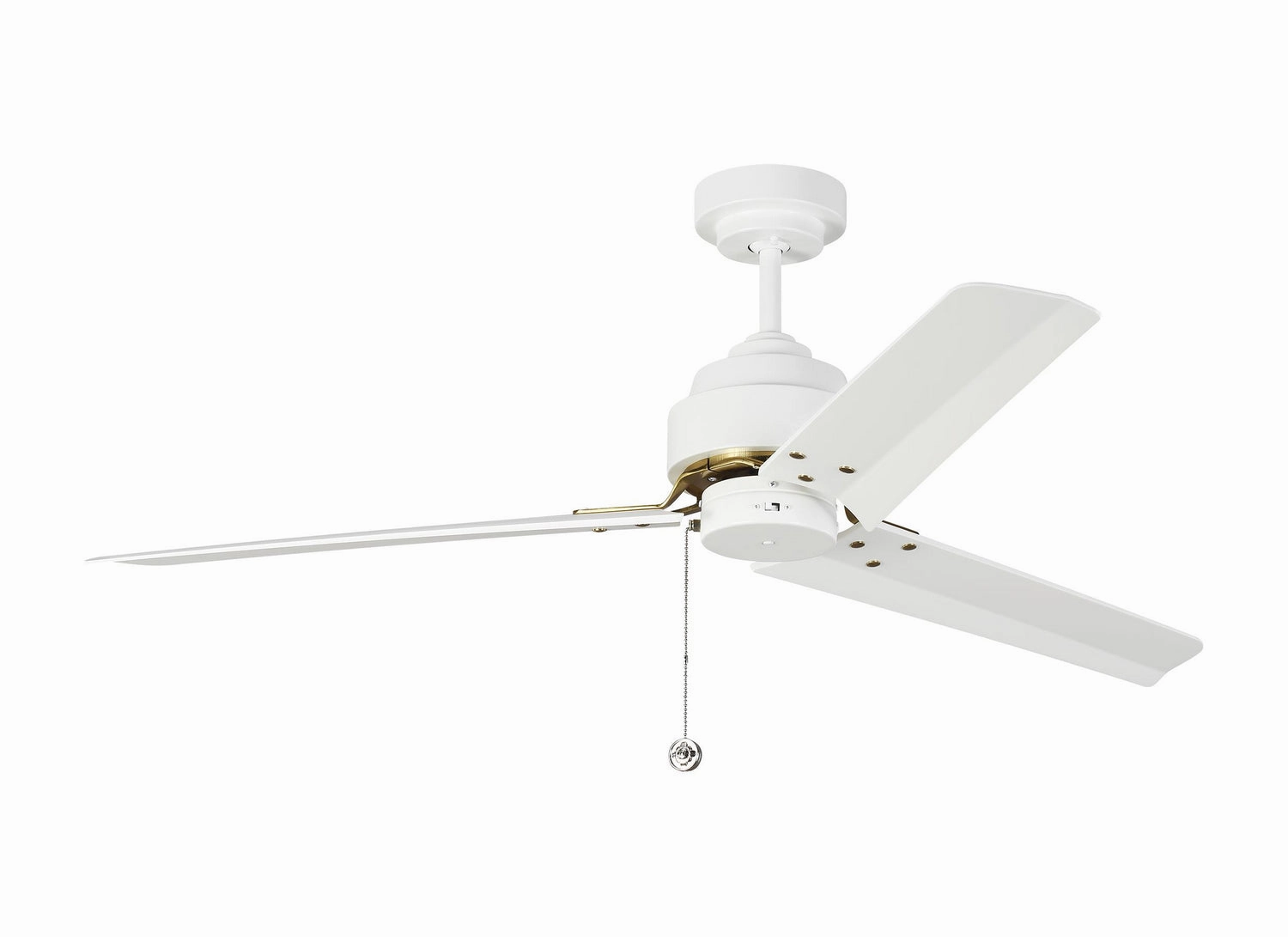 Arcade 54"Ceiling Fan Matte White oscillating medium fans with strong airflow