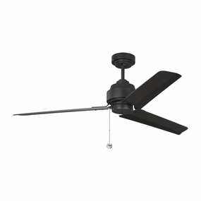 Arcade 54"Ceiling Fan Midnight Black modern medium fans for everyday cooling