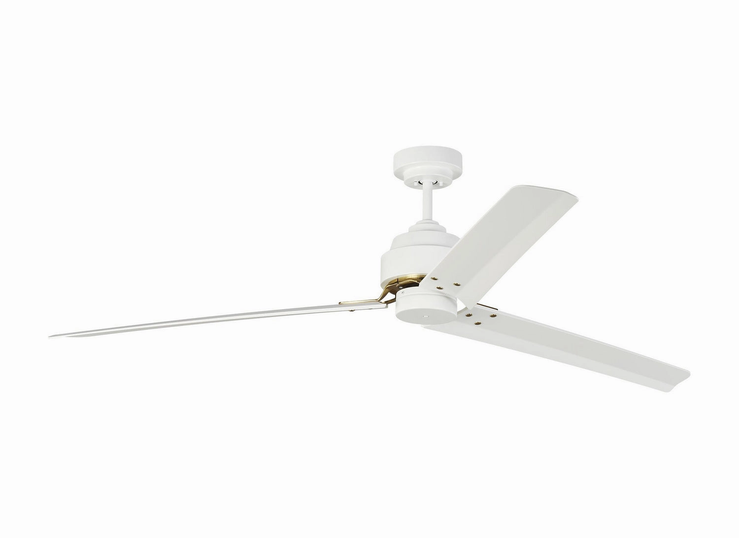 Arcade 68"Ceiling Fan Matte White oscillating medium fans with strong airflow