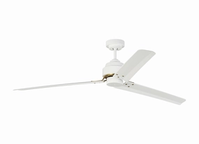 Arcade 68"Ceiling Fan Matte White oscillating medium fans with strong airflow