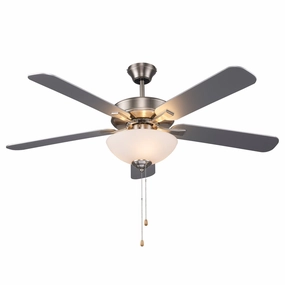 Arden 52"Ceiling Fan Brushed Nickel energy-efficient medium fans with remote