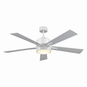 Arden 52"Ceiling Fan White stylish medium fans for contemporary homes