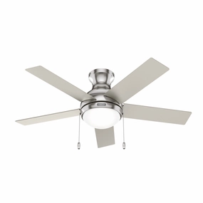 Aren 44"Ceiling Fan Brushed Nickel small electric fans for personal cooling