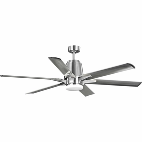 Arlo 60" Ceiling Fan Brushed Nickel stylish medium fans for contemporary homes