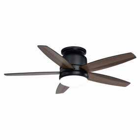 Armon 44"Ceiling Fan Black oscillating medium fans with strong airflow