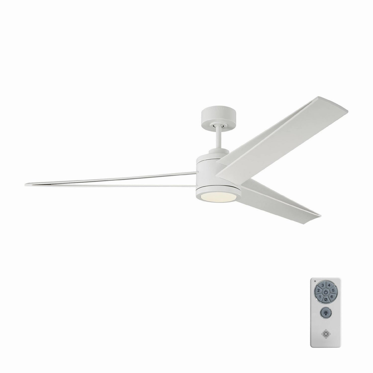 Armstrong 60"Ceiling Fan Matte White
