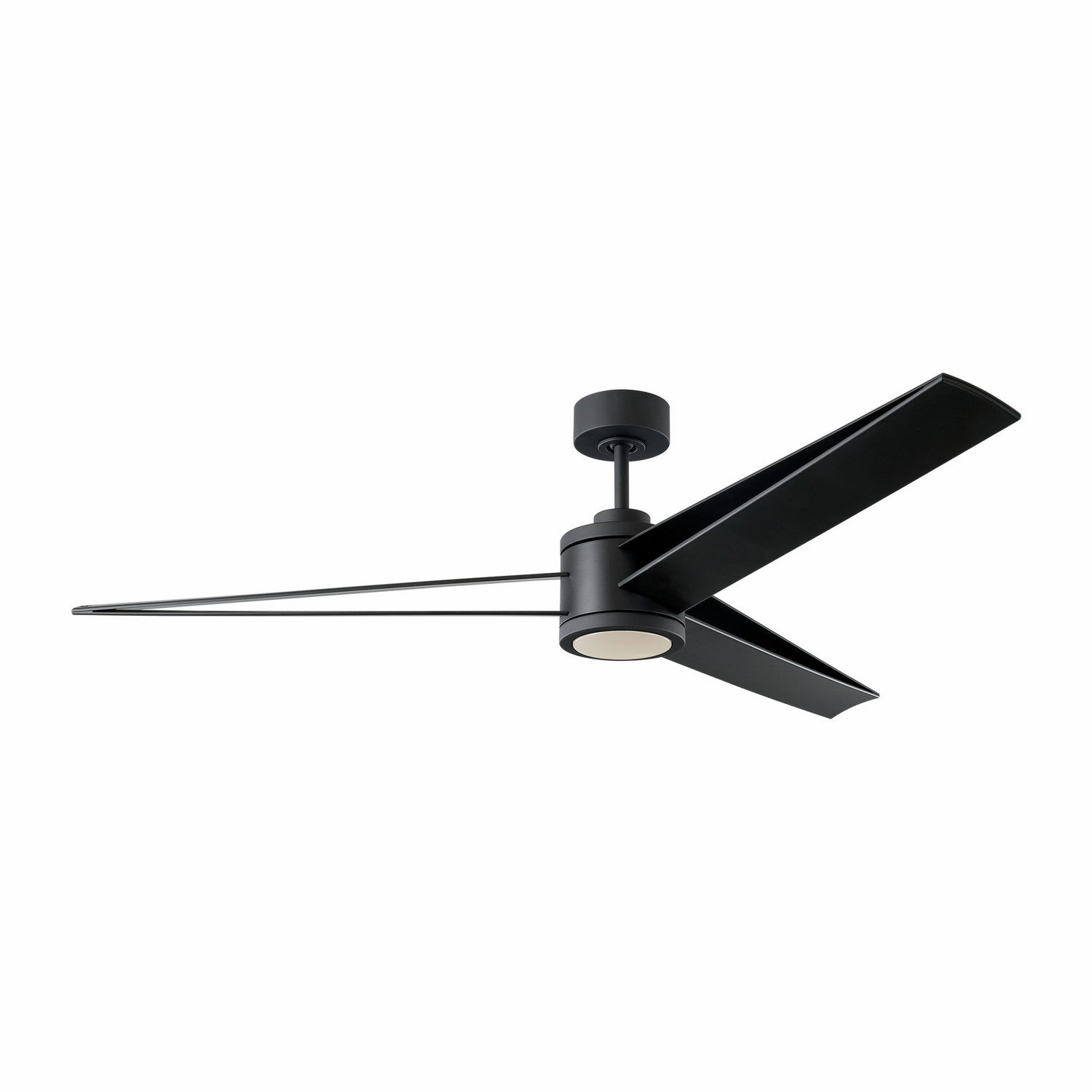 Armstrong 60"Ceiling Fan Midnight Black quiet medium fans for living room use