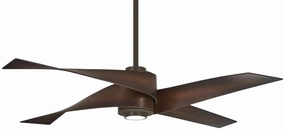 Artemis Iv 64"Ceiling Fan Oil Rubbed Bronze quiet medium fans for living room use