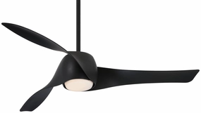 Artemis Led 58"Ceiling Fan Coal medium electric fans for multi-room use